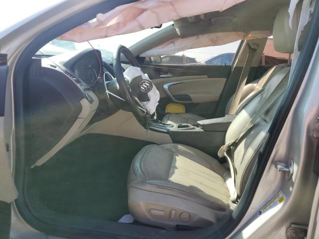 2G4GK5EXXE9219875 - 2014 BUICK REGAL CREAM photo 7