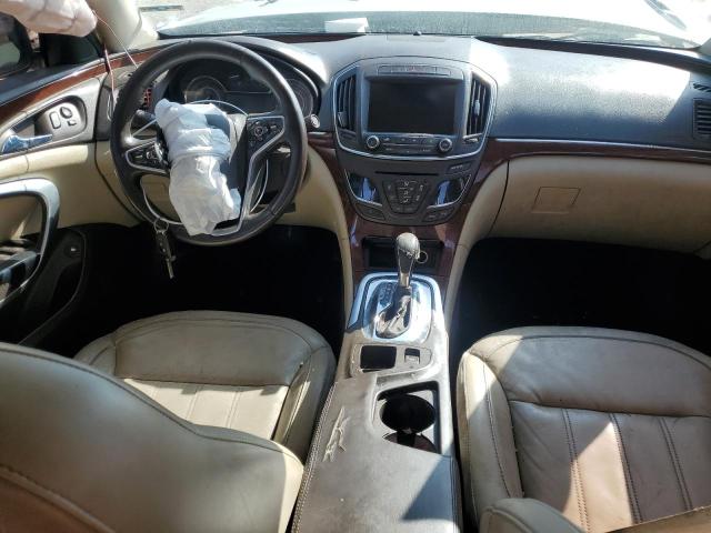 2G4GK5EXXE9219875 - 2014 BUICK REGAL CREAM photo 8