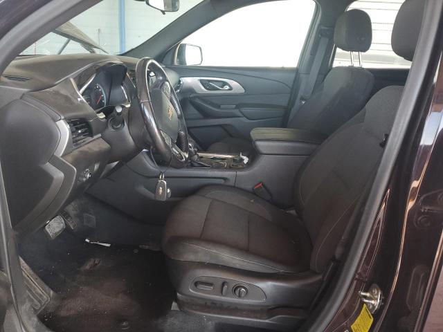 1GNERGKW7NJ176140 - 2022 CHEVROLET TRAVERSE LT BLACK photo 7