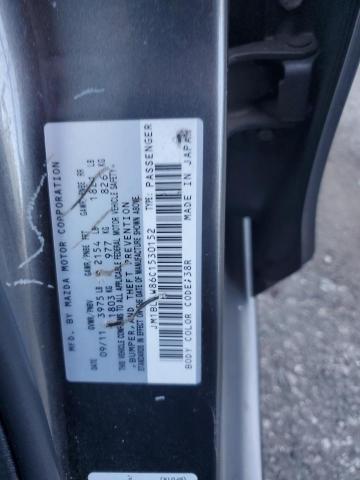JM1BL1W86C1530152 - 2012 MAZDA 3 I GRAY photo 13