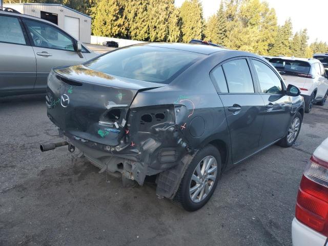 JM1BL1W86C1530152 - 2012 MAZDA 3 I GRAY photo 3
