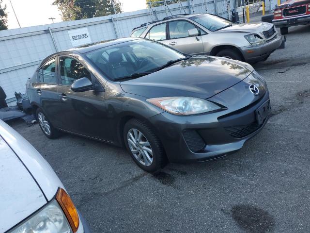 JM1BL1W86C1530152 - 2012 MAZDA 3 I GRAY photo 4