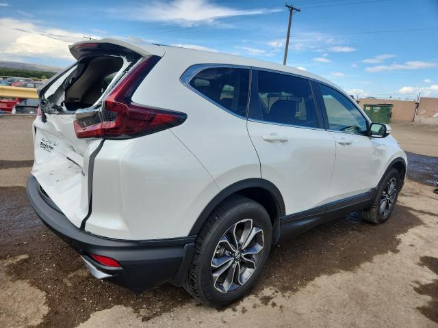 2HKRW2H8XMH602358 - 2021 HONDA CR-V EXL WHITE photo 3