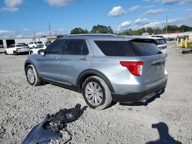 1FMSK7FH9MGA22337 - 2021 FORD EXPLORER LIMITED SILVER photo 2