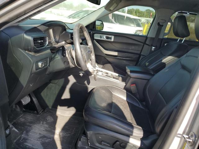 1FMSK7FH9MGA22337 - 2021 FORD EXPLORER LIMITED SILVER photo 7