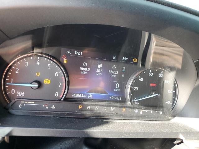 1FMSK7FH9MGA22337 - 2021 FORD EXPLORER LIMITED SILVER photo 9