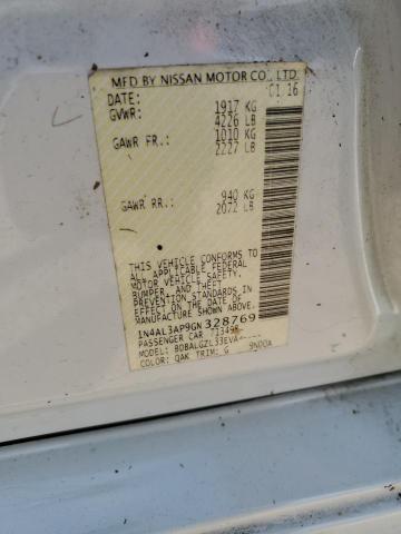 1N4AL3AP9GN328769 - 2016 NISSAN ALTIMA 2.5 Ağ foto 12