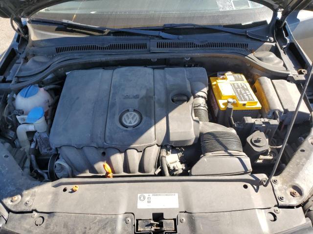 3VWDP7AJ4CM074274 - 2012 VOLKSWAGEN JETTA SE 灰色 照片 11