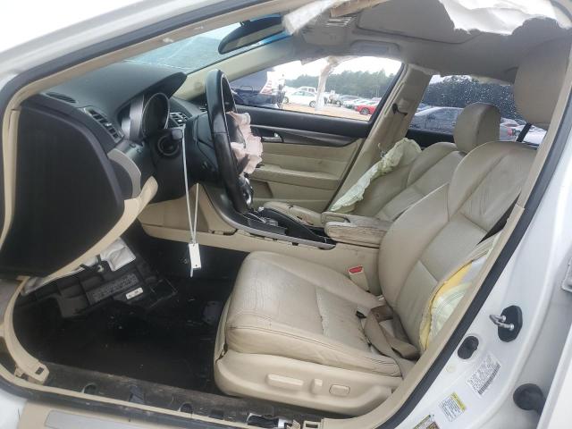 19UUA8F55CA011317 - 2012 ACURA TL WHITE photo 7