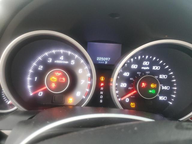 19UUA8F55CA011317 - 2012 ACURA TL WHITE photo 9
