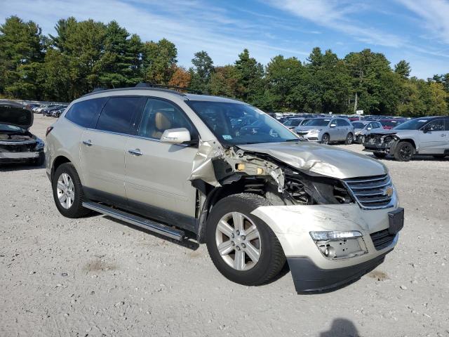 1GNKVJKDXDJ103451 - 2013 CHEVROLET TRAVERSE LT CREAM photo 4