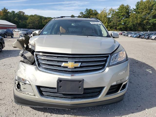 1GNKVJKDXDJ103451 - 2013 CHEVROLET TRAVERSE LT CREAM photo 5