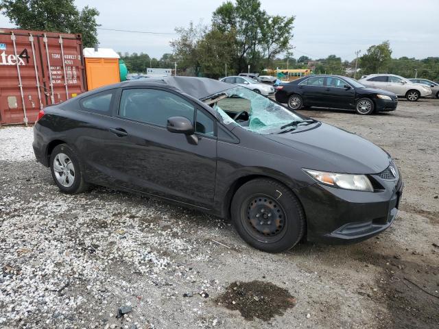 2HGFG3B50DH519696 - 2013 HONDA CIVIC LX Սև լուսանկար 4