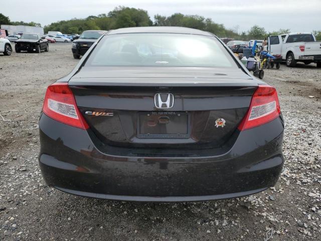 2HGFG3B50DH519696 - 2013 HONDA CIVIC LX Սև լուսանկար 6