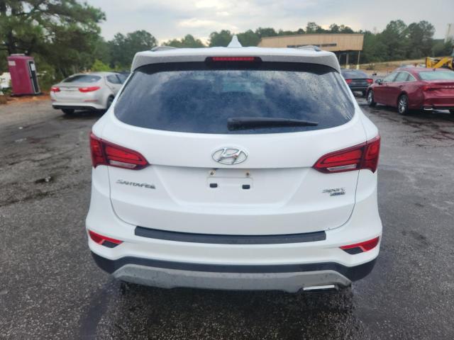 5NMZUDLB2JH101462 - 2018 HYUNDAI SANTA FE S WHITE photo 6