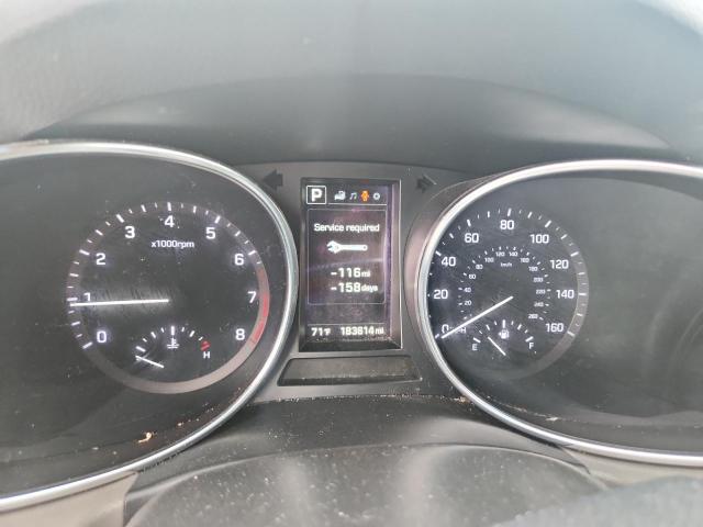 5NMZUDLB2JH101462 - 2018 HYUNDAI SANTA FE S WHITE photo 9