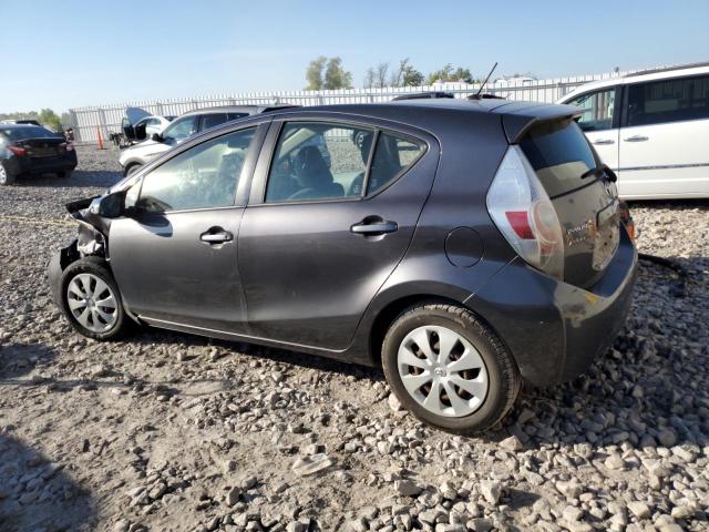 JTDKDTB34D1045500 - 2013 TOYOTA PRIUS C GRAY photo 2