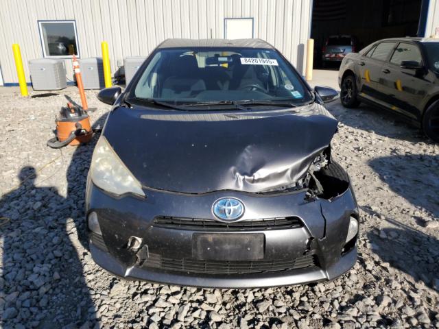 JTDKDTB34D1045500 - 2013 TOYOTA PRIUS C GRAY photo 5