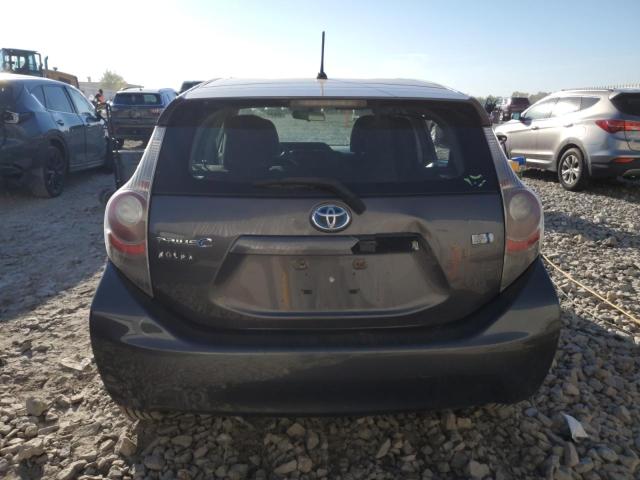 JTDKDTB34D1045500 - 2013 TOYOTA PRIUS C GRAY photo 6