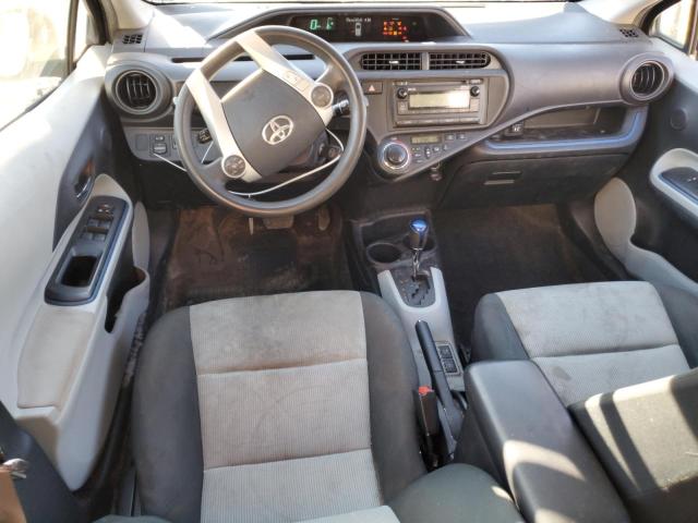 JTDKDTB34D1045500 - 2013 TOYOTA PRIUS C GRAY photo 8