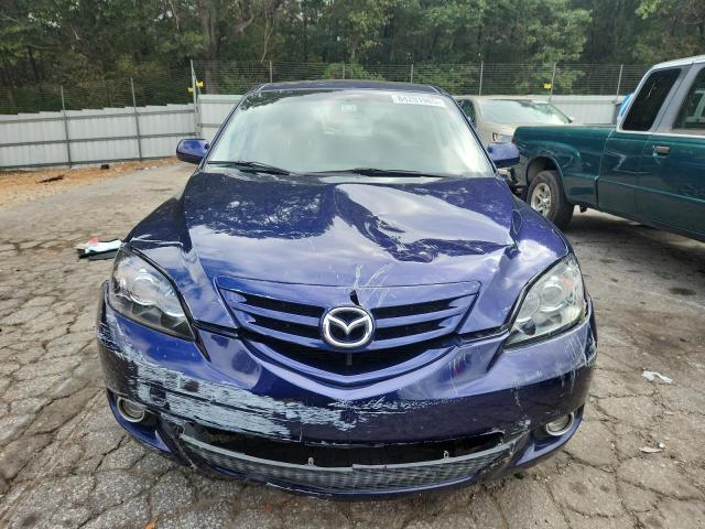 JM1BK343351266137 - 2005 MAZDA 3 HATCHBACK BLUE photo 5