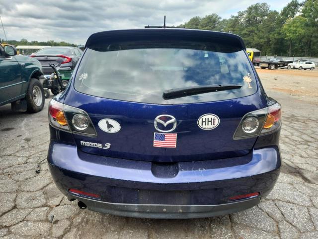 JM1BK343351266137 - 2005 MAZDA 3 HATCHBACK BLUE photo 6