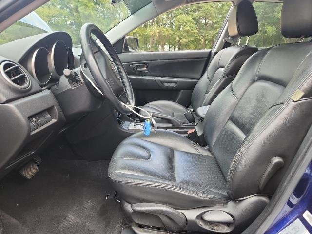 JM1BK343351266137 - 2005 MAZDA 3 HATCHBACK BLUE photo 7