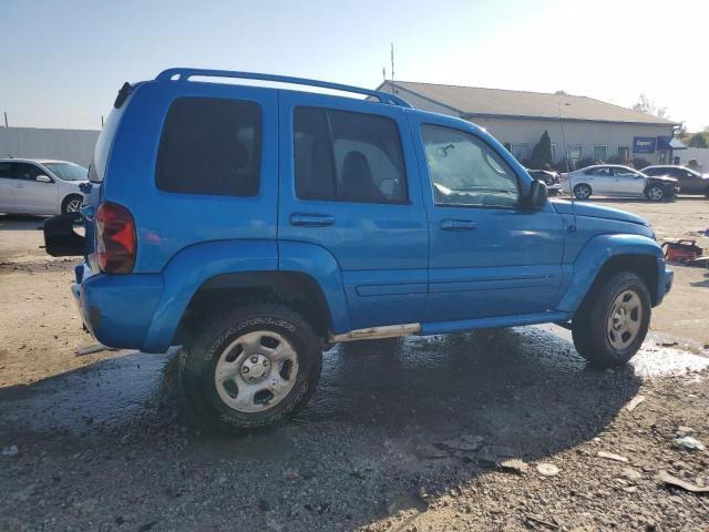 1J4GL48K97W604165 - 2007 JEEP LIBERTY SPORT BLUE photo 3