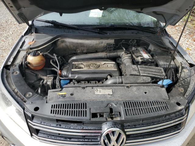 WVGAV7AX6CW606586 - 2012 VOLKSWAGEN TIGUAN S SILVER photo 12