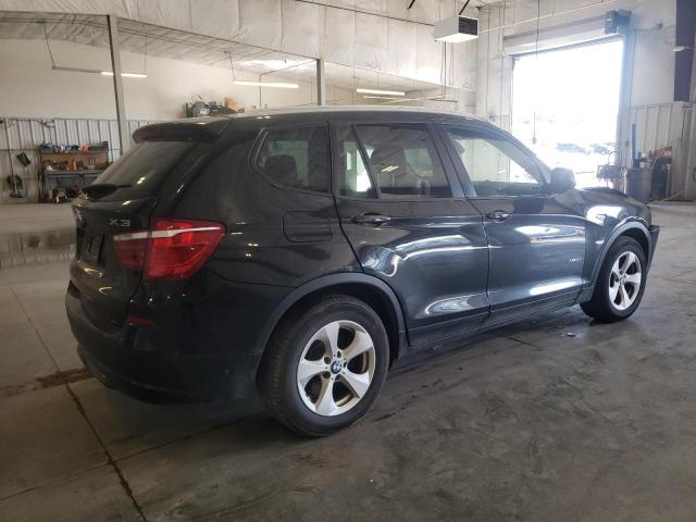 5UXWX5C52BL707580 - 2011 BMW X3 XDRIVE28I BLACK photo 3