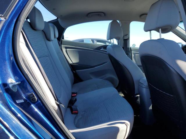KMHCT4AE3GU959526 - 2016 HYUNDAI ACCENT SE BLUE photo 10
