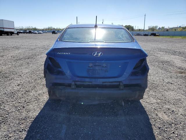 KMHCT4AE3GU959526 - 2016 HYUNDAI ACCENT SE BLUE photo 6