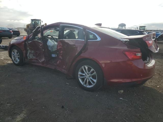 1G1ZD5ST7JF266347 - 2018 CHEVROLET MALIBU LT Красный фото 2