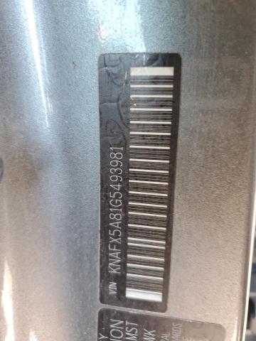 KNAFX5A81G5493981 - 2016 KIA FORTE EX SILVER photo 13