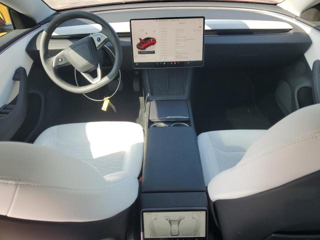 5YJ3E1EB5SF953838 - 2025 TESLA MODEL 3 Rojo foto 8