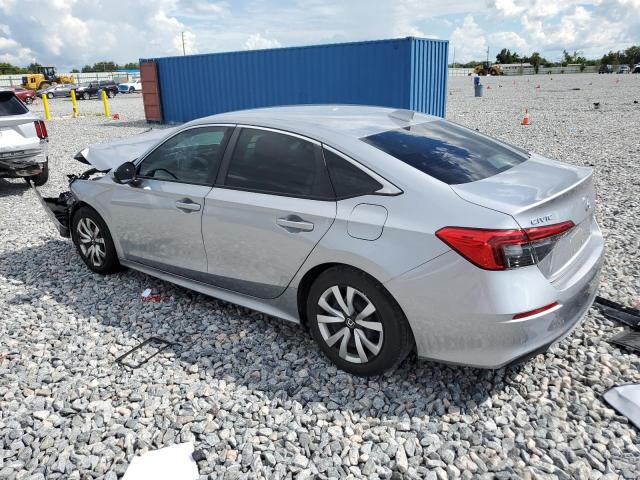 2HGFE2F25PH569613 - 2023 HONDA CIVIC LX 银色 照片 2