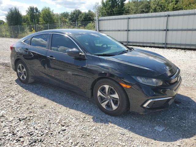 19XFC2F62KE004134 - 2019 HONDA CIVIC LX შავი ფოტო 4