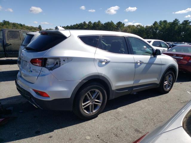 5XYZTDLB5HG386424 - 2017 HYUNDAI SANTA FE SPORT SILVER photo 3