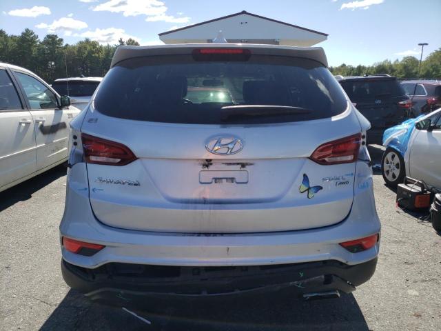 5XYZTDLB5HG386424 - 2017 HYUNDAI SANTA FE SPORT SILVER photo 6