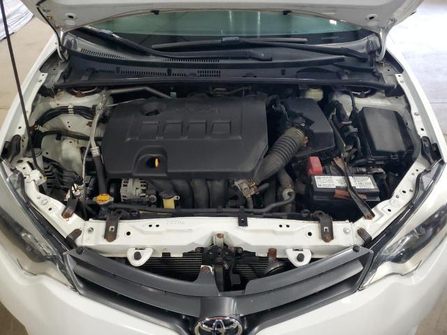 2T1BURHE5GC743139 - 2016 TOYOTA COROLLA L WHITE photo 11