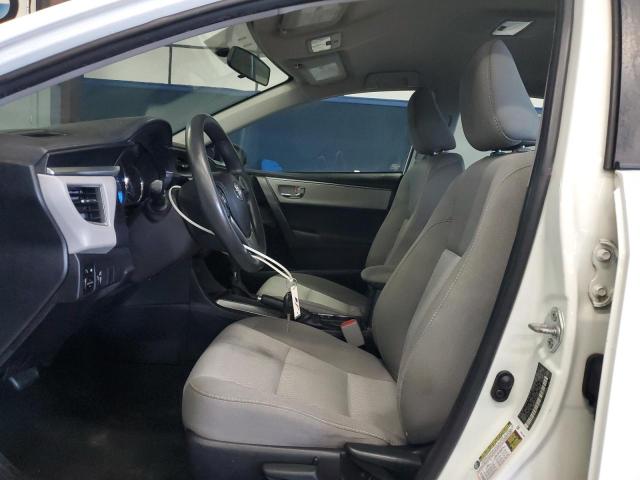 2T1BURHE5GC743139 - 2016 TOYOTA COROLLA L WHITE photo 7