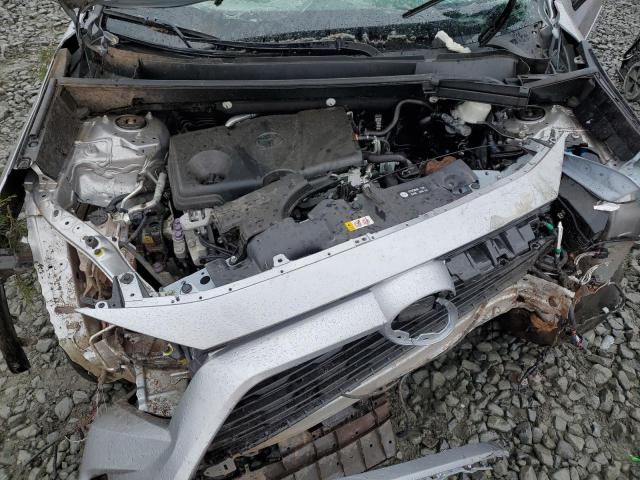 2T3F1RFV3LC076845 - 2020 TOYOTA RAV4 LE SILVER photo 12