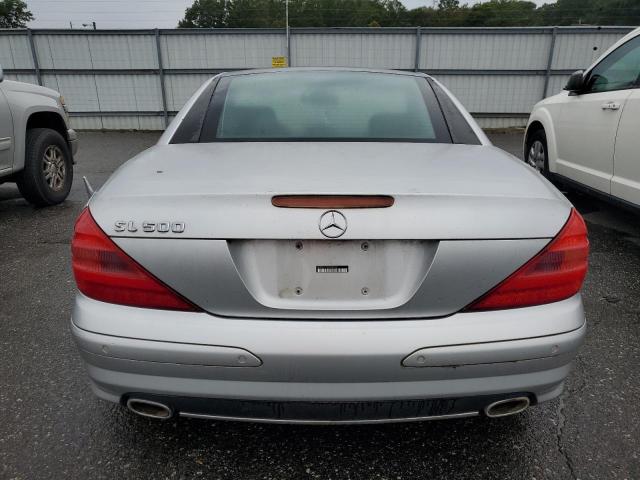 WDBSK75F83F034518 - 2003 MERCEDES-BENZ SL 500R SILVER photo 6