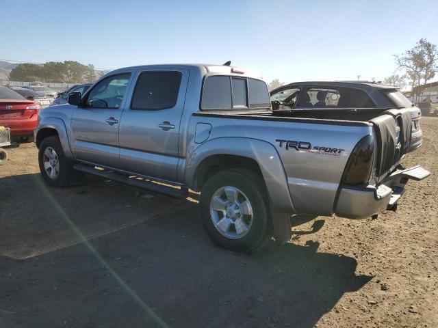 3TMJU4GN7FM186997 - 2015 TOYOTA TACOMA DOUBLE CAB PRERUNNER SILVER photo 2