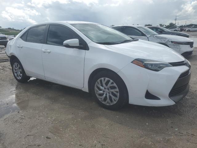 2T1BURHE6KC222701 - 2019 TOYOTA COROLLA L WHITE photo 4