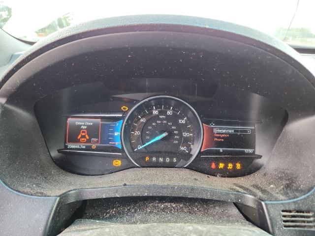 1FM5K8GT6GGB09462 - 2016 FORD EXPLORER SPORT WHITE photo 9