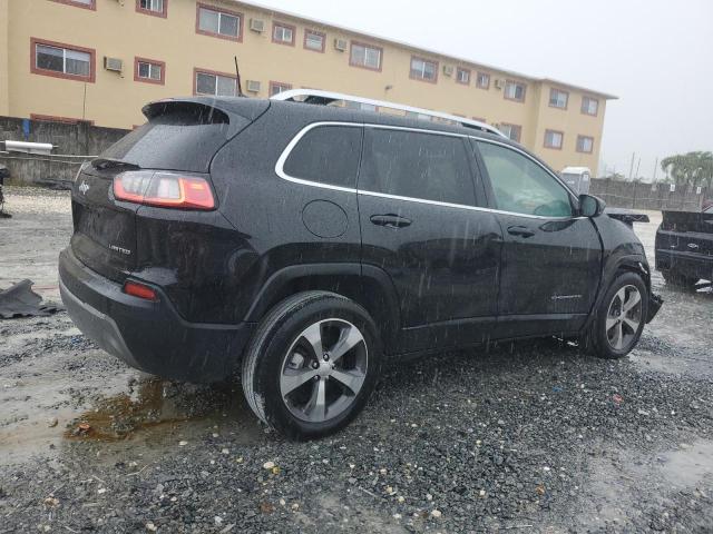 1C4PJLDB0KD347915 - 2019 JEEP CHEROKEE LIMITED BLACK photo 3