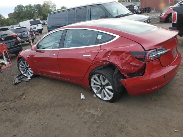 5YJ3E1EB8JF121750 - 2018 TESLA MODEL 3 Красный фото 2