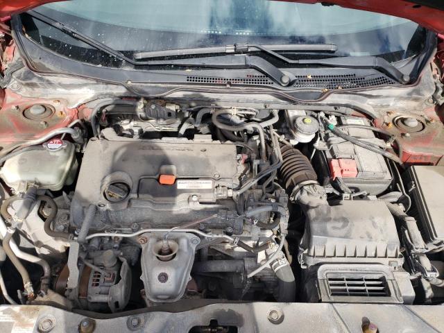 2HGFC2F82JH024146 - 2018 HONDA CIVIC EX RED photo 11
