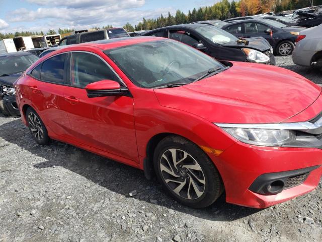 2HGFC2F82JH024146 - 2018 HONDA CIVIC EX RED photo 4